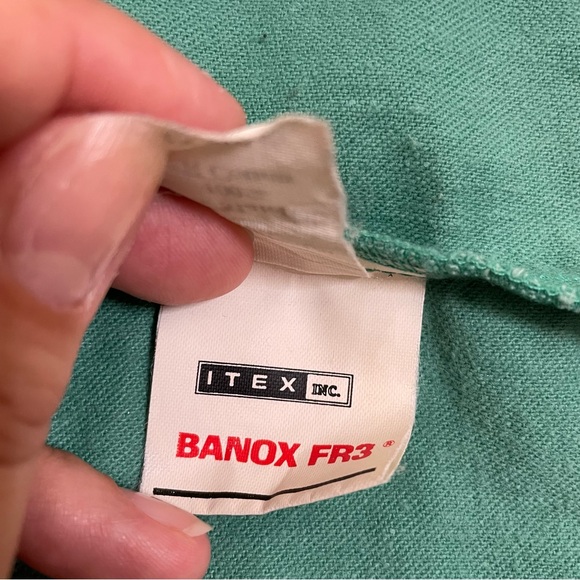 Vintage Work Jacket F&M MAFCO Men’s XL Green Welder Coat - Picture 16 of 17